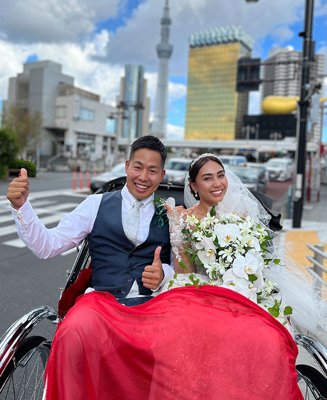 浅草人力車 壱のお客様の声1